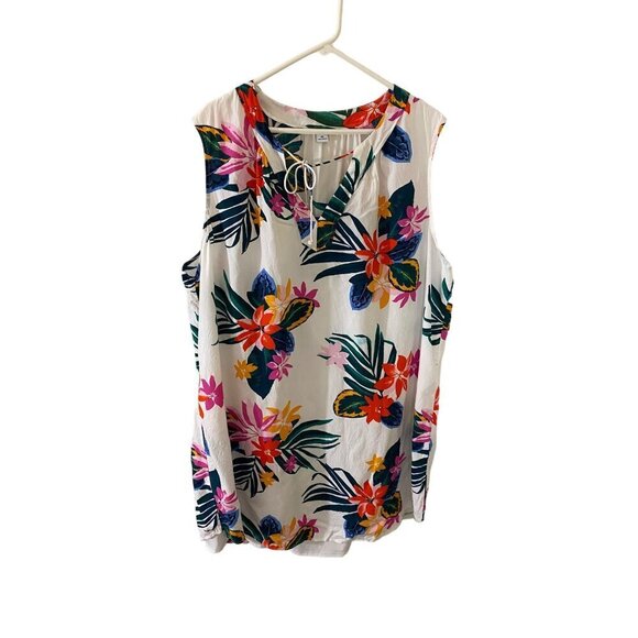 Old Navy Women's Sleeveless Tie Neck Shift Dress - XXL - Picture 1 of 12